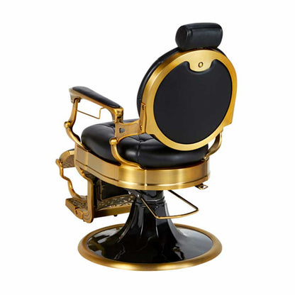 Lusso Barber Chair Black & Gold — photo 4