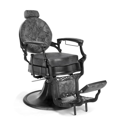 Coppola II Barber Chair Tobacco Black — photo 1