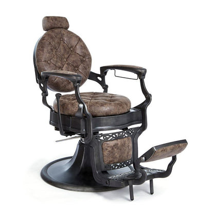 Coppola II Barber Chair Tobacco Brown — photo 1