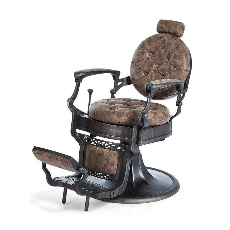 Coppola II Barber Chair Tobacco Brown — photo 2
