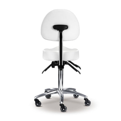 Edd Stool with Back Rest White — photo 3