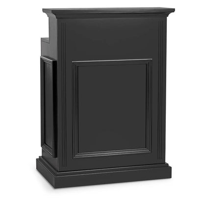 William D Reception Desk Black — photo 1