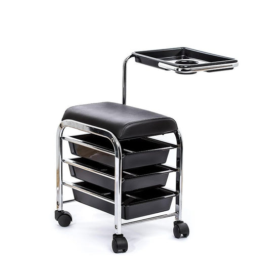 Viva Pedicure Cart Stool/Trolley with Shelves M3001 — photo 1