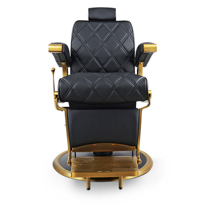 Hogo Barber Chair Matte Gold Frame — photo 3