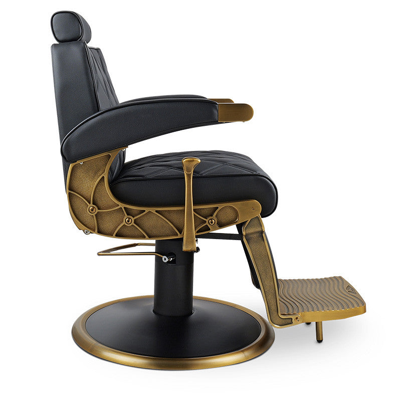 Hogo Barber Chair Matte Gold Frame — photo 4