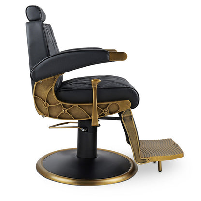 Hogo Barber Chair Matte Gold Frame — photo 4