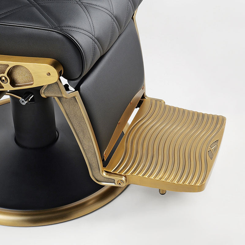 Hogo Barber Chair Matte Gold Frame — photo 6