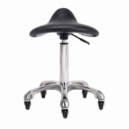 Ian Saddle Middle Stool Black — photo 2