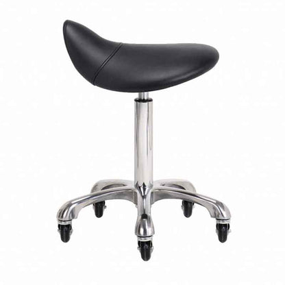 Ian Saddle Middle Stool Black — photo 3
