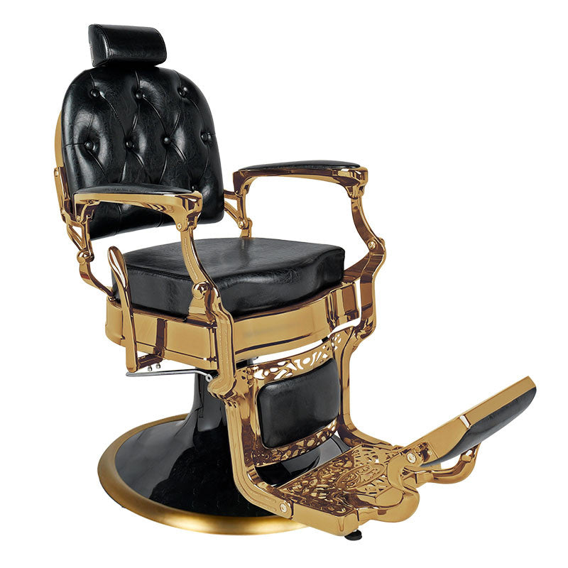 Broad Barber Chair Gold Frame — photo 1