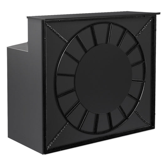 Rancher Reception Desk Black — photo 1