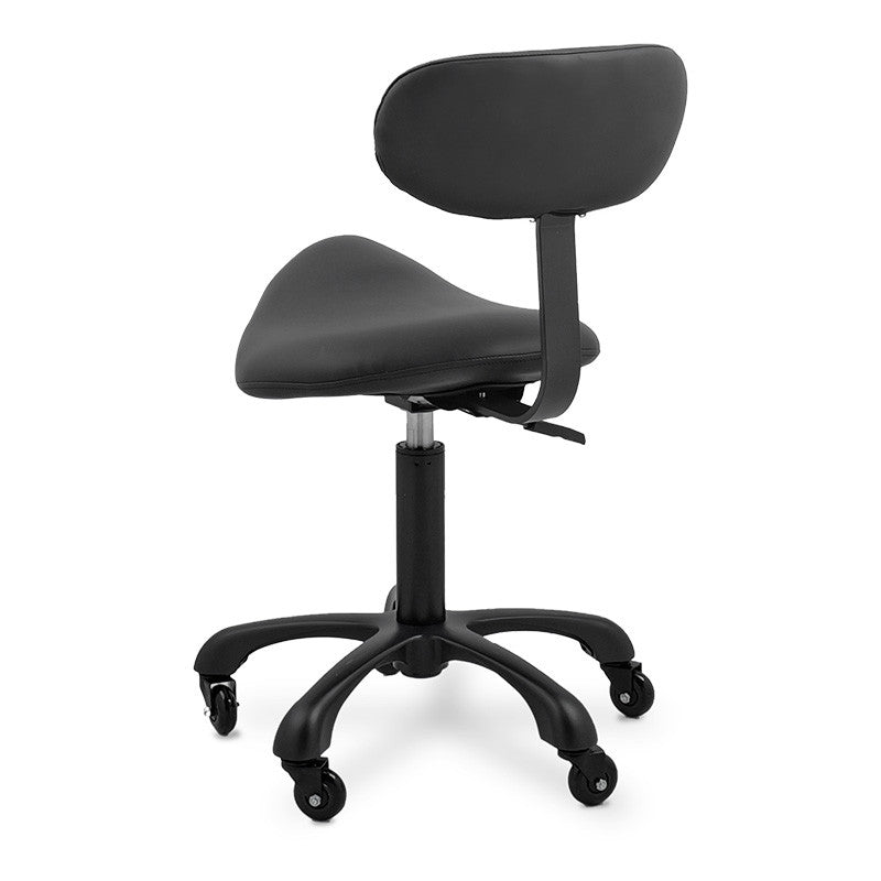 Farlap Stool with Backrest  Black — photo 4