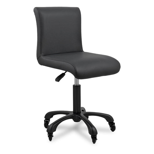 Breki Stool with Backrest Black — photo 1