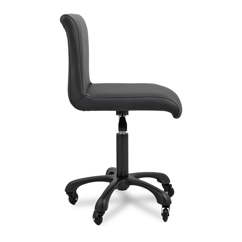 Breki Stool with Backrest Black — photo 2