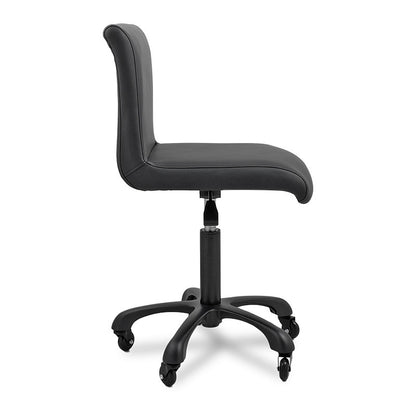 Breki Stool with Backrest Black — photo 2