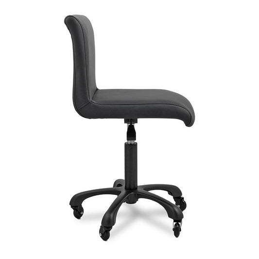 Breki Stool with Backrest Black — photo 2