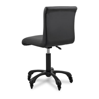 Breki Stool with Backrest Black — photo 3