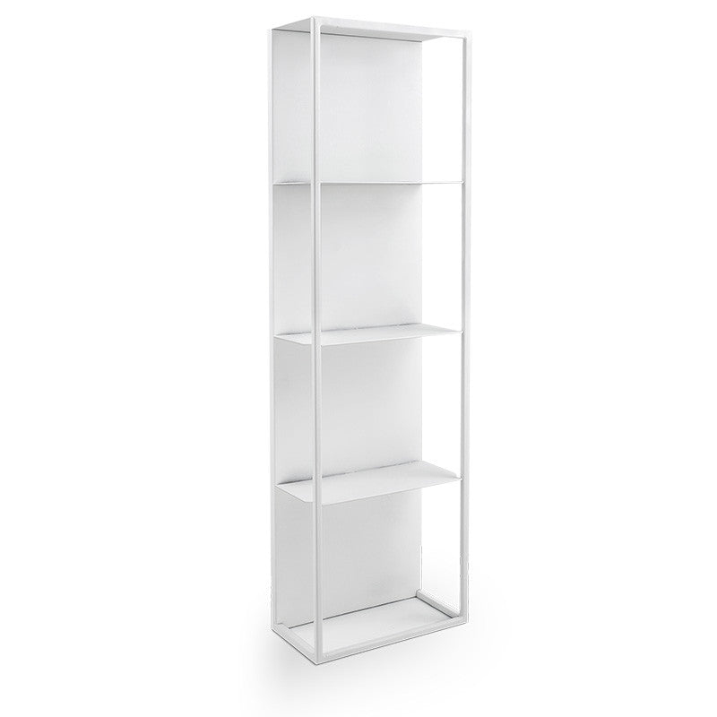 Stan Metal Display Shelf with back LED Light - White — photo 1