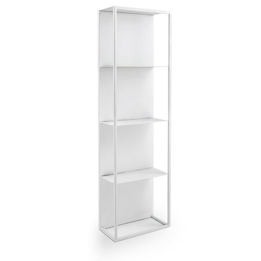 Stan Metal Display Shelf with back LED Light - White — photo 1