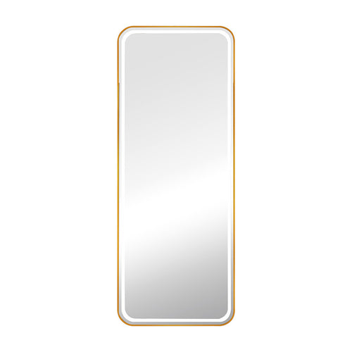 Henley Rounded Rectangle LED Mirror - Gold 70 X 170CM — photo 1
