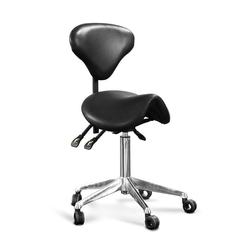 Austin Saddle Stool with Backrest Black HZ6037S — photo 1