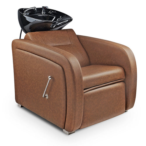 Royce Hair Washing Basin with Foot-rest Tan B04-035 — photo 1