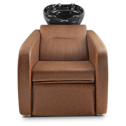 Royce Hair Washing Basin with Foot-rest Tan B04-035 — photo 4