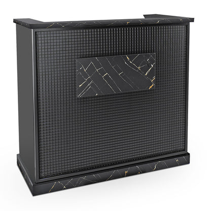 David Reception Desk Black Marble Color D09 — photo 1