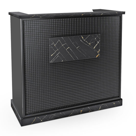 David Reception Desk Black Marble Color D09 — photo 1