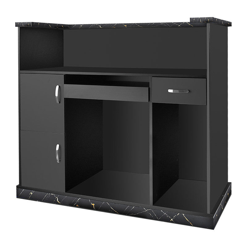 David Reception Desk Black Marble Color D09 — photo 2