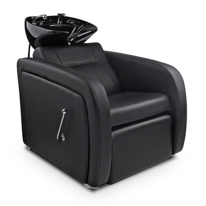 Royce Hair Washing Basin with Foot-rest Black B04-004 — photo 1