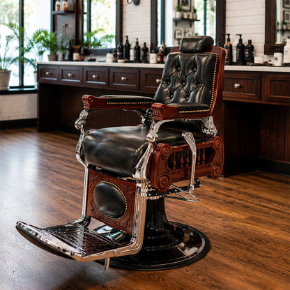 Chu Barber Chair Chrome 8789 — photo 2