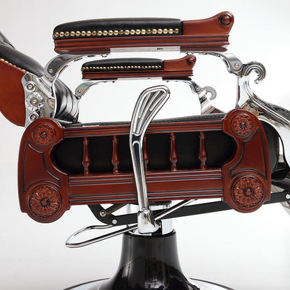 Chu Barber Chair Chrome 8789 — photo 13