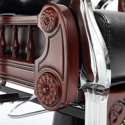 Chu Barber Chair Chrome 8789 — photo 14