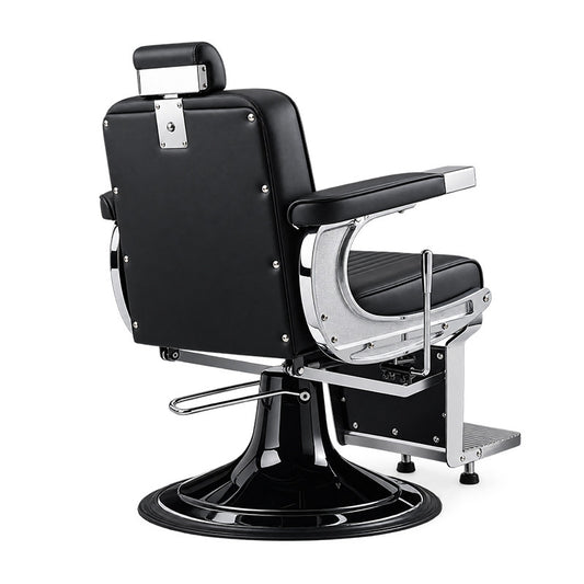 Layth Barber Chair Chrome Frame - Black A702 — photo 2
