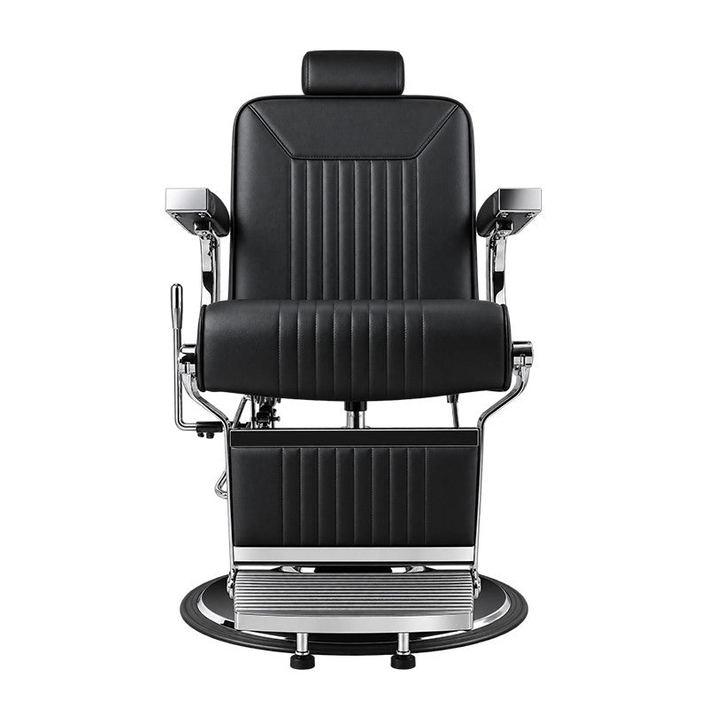 Layth Barber Chair Chrome Frame - Black A702 — photo 3