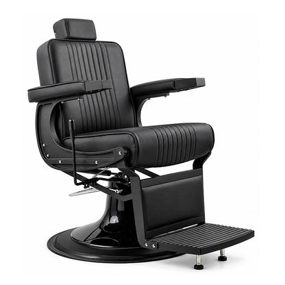NYC 2.0 Barber Chair Black Frame - Black A704 — photo 1