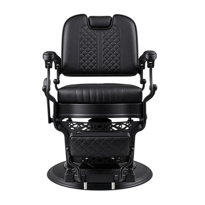Bison 2.0 Barber Chair Matt Black Frame- Black A709 — photo 2