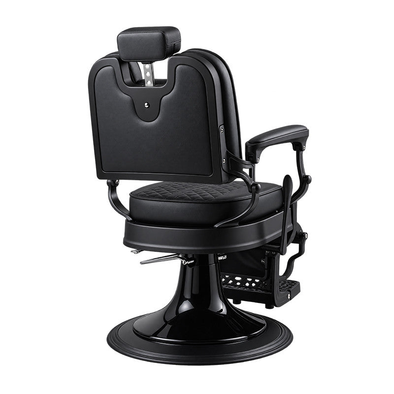 Bison 2.0 Barber Chair Matt Black Frame- Black A709 — photo 4