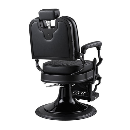 Bison 2.0 Barber Chair Matt Black Frame- Black A709 — photo 4