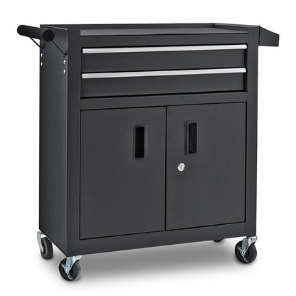 Metal Tool Chest Trolley Matte Black 02BK — photo 1