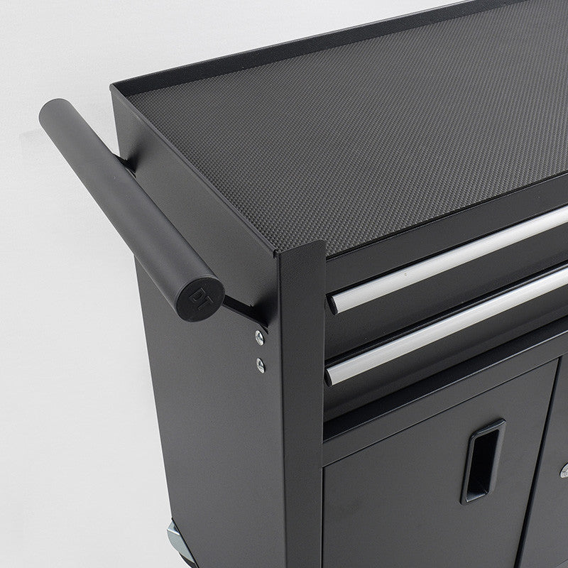 Metal Tool Chest Trolley Matte Black 02BK — photo 5