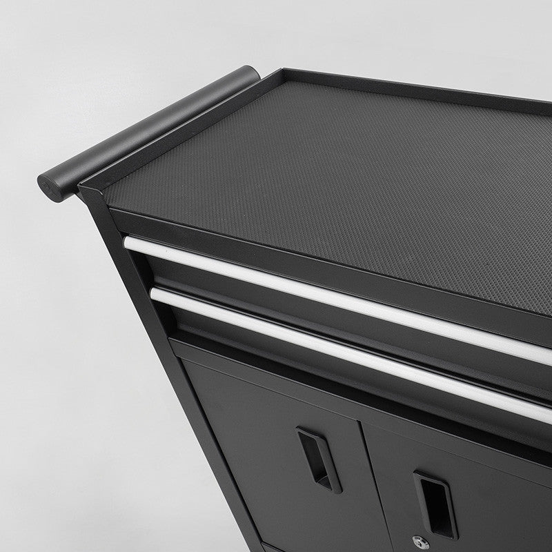 Metal Tool Chest Trolley Matte Black 02BK — photo 6