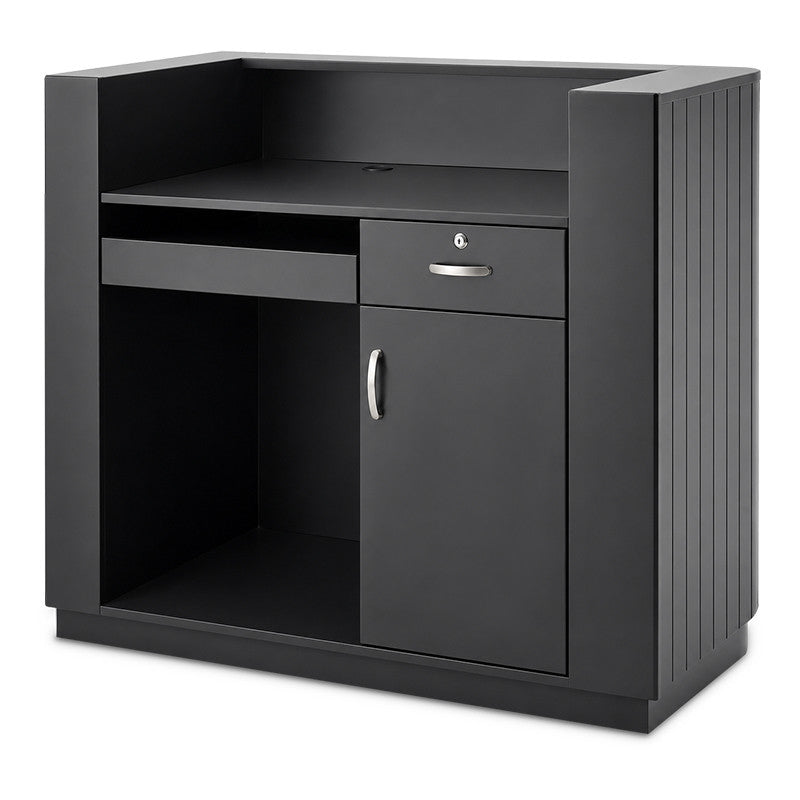 Regent Reception Desk 120CM - Black — photo 3