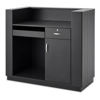 Regent Reception Desk 120CM - Black — photo 3