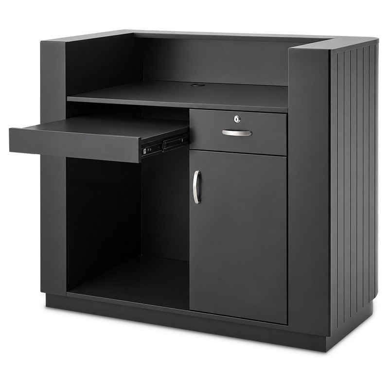 Regent Reception Desk 120CM - Black — photo 4