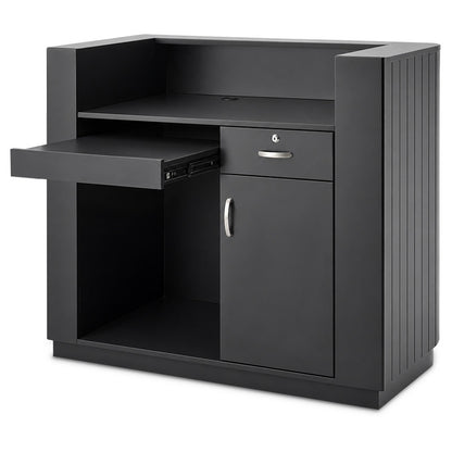 Regent Reception Desk 120CM - Black — photo 4