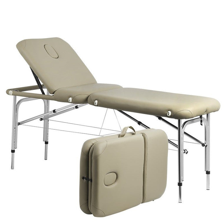 Joliet Foldable Portable Massage Beauty Bed PB-HZ3382 – Beige — photo 1