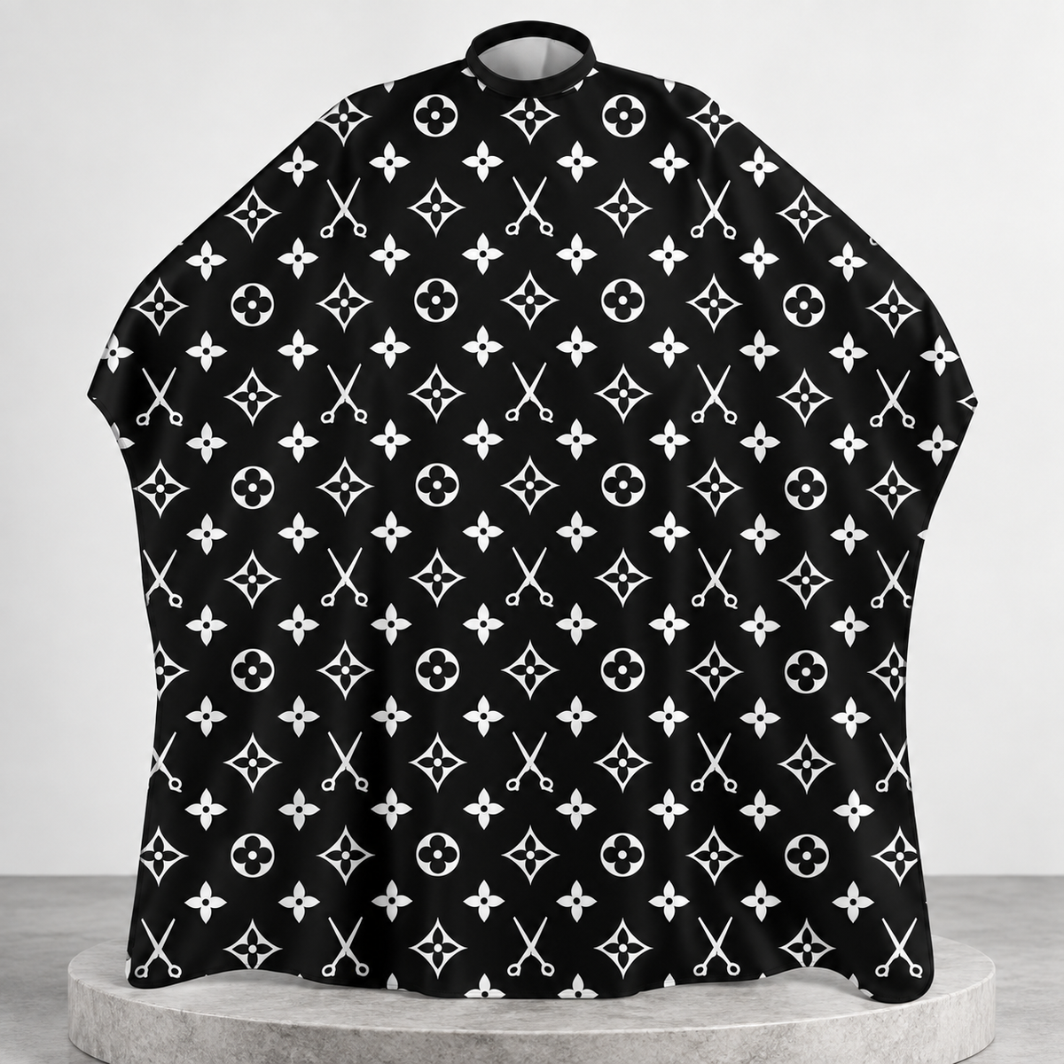 Dincer Cutting Cape LV Black+white — studio product photograph