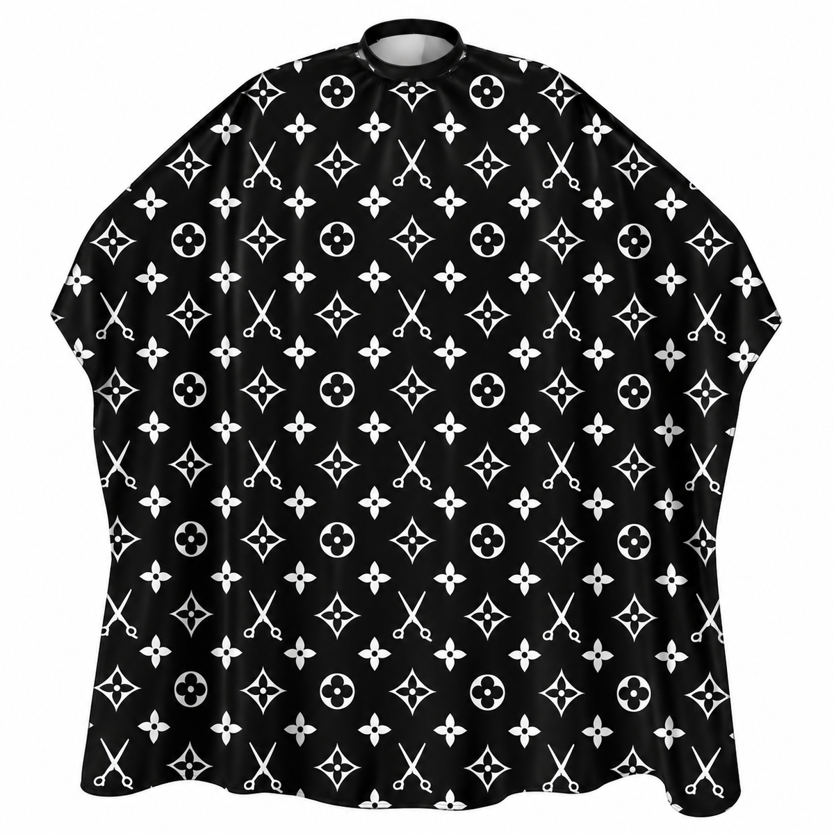 Dincer Cutting Cape LV Black+white — product and texture detail